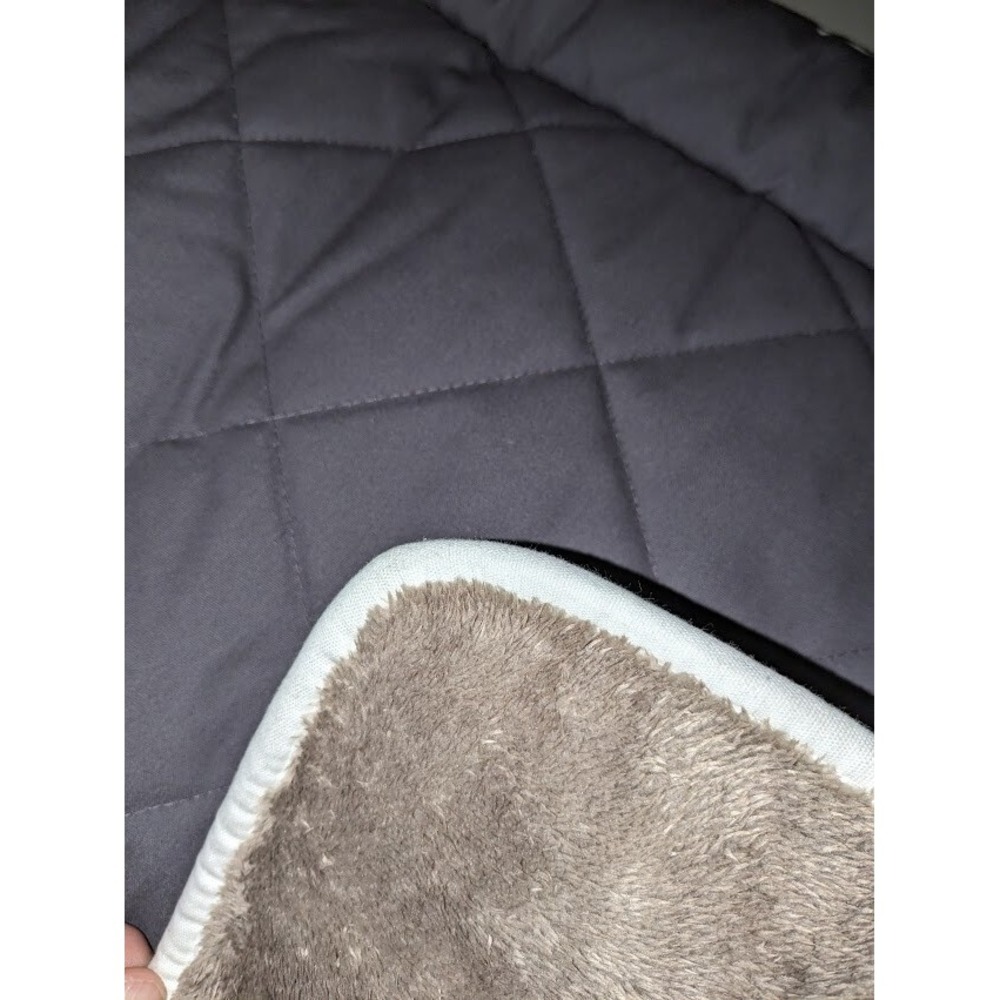 Large Dog Sleeper Cushion, Large 24" x 36", Pebble Grey - Picture 6 of 6